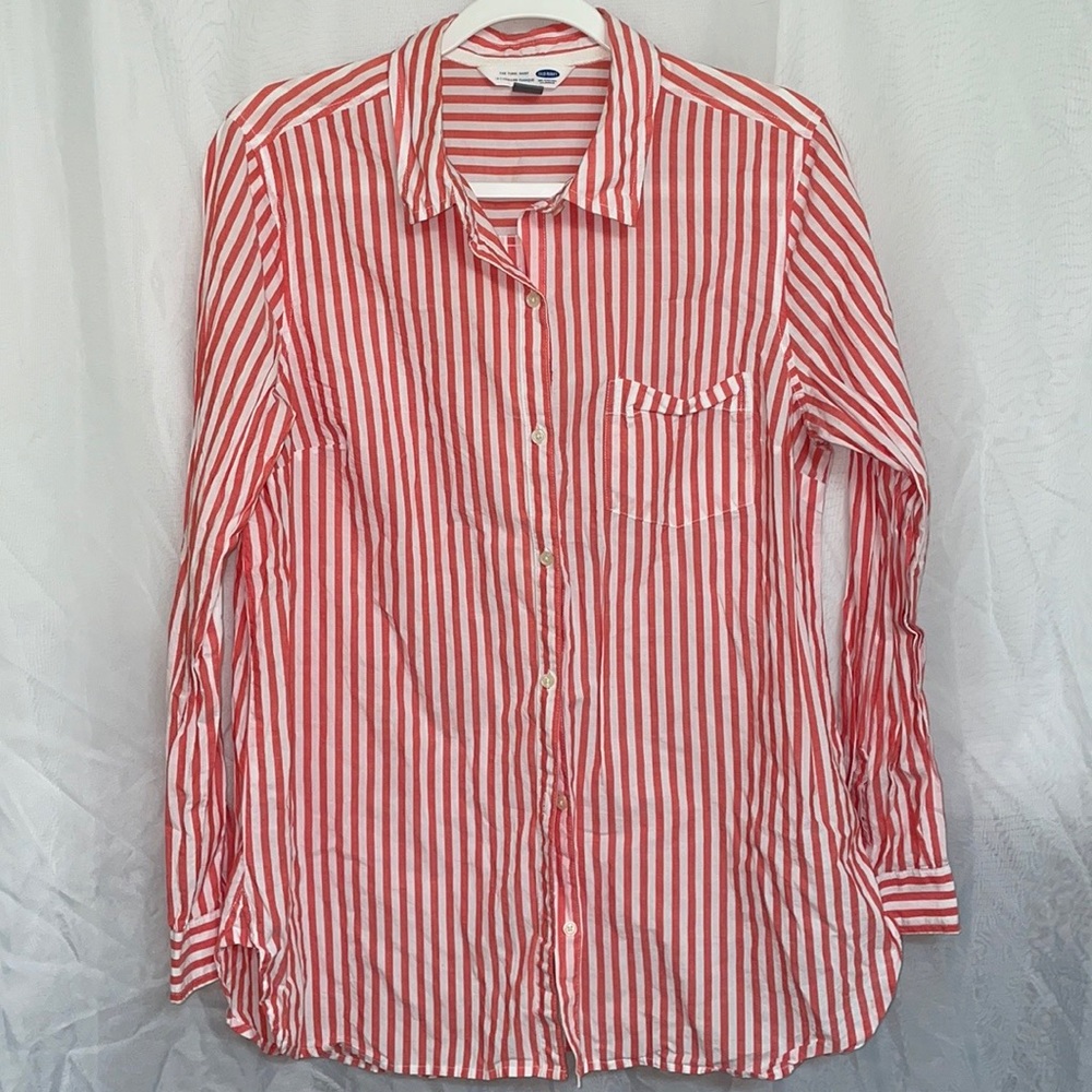 Striped Button Down Shirt